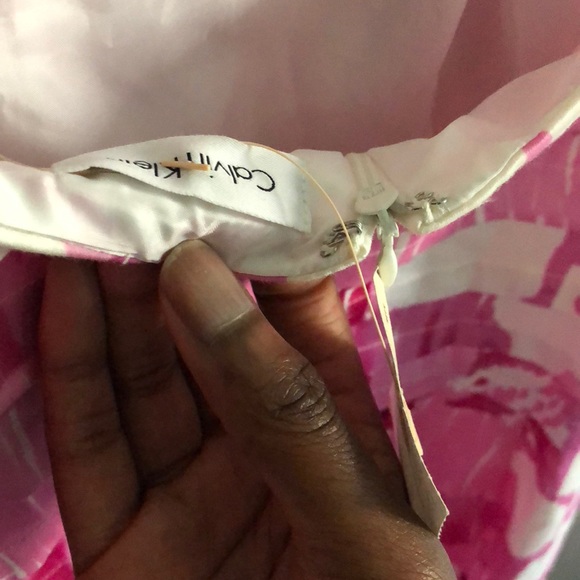 Calvin Klein Raspberry Spring Dress - Picture 3 of 3